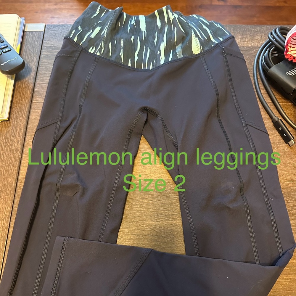 EUC women’s lululemon align leggings